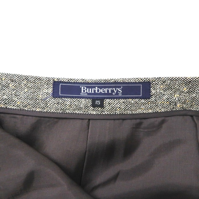 Burberrys ツイード ロングスカート 15 グレー ウール 羊毛 カシミヤ混 オールド 日本製 | Vintage.City 빈티지숍, 빈티지 코디 정보