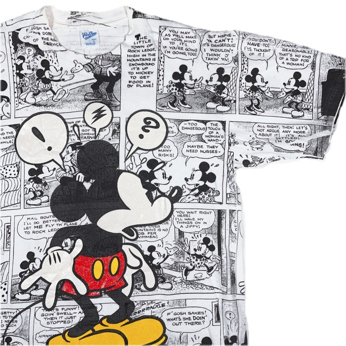 Lsize Disney Mickey Velva Sheen TEE 24042016 ディズニー USA製 ディズニー ミッキー ヴェルバシーン | Vintage.City 古着屋、古着コーデ情報を発信