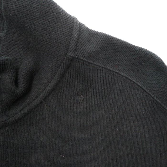 Polo by Ralph Lauren フルジップスウェット XL ブラック コットン スモールポニー刺繍 ビッグサイズ | Vintage.City 古着屋、古着コーデ情報を発信