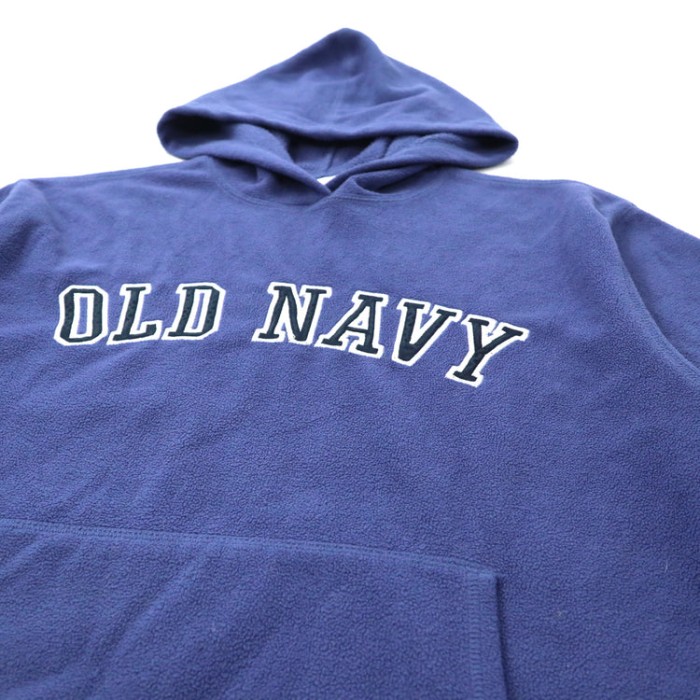 OLD NAVY プルオーバー フリースパーカー L ブルー ビッグサイズ 90年代 | Vintage.City 古着屋、古着コーデ情報を発信