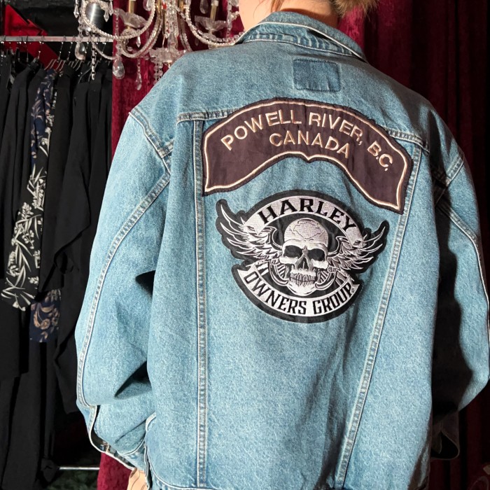 Harley OWNERS GROUP デニムジャケット | Vintage.City 古着屋、古着コーデ情報を発信