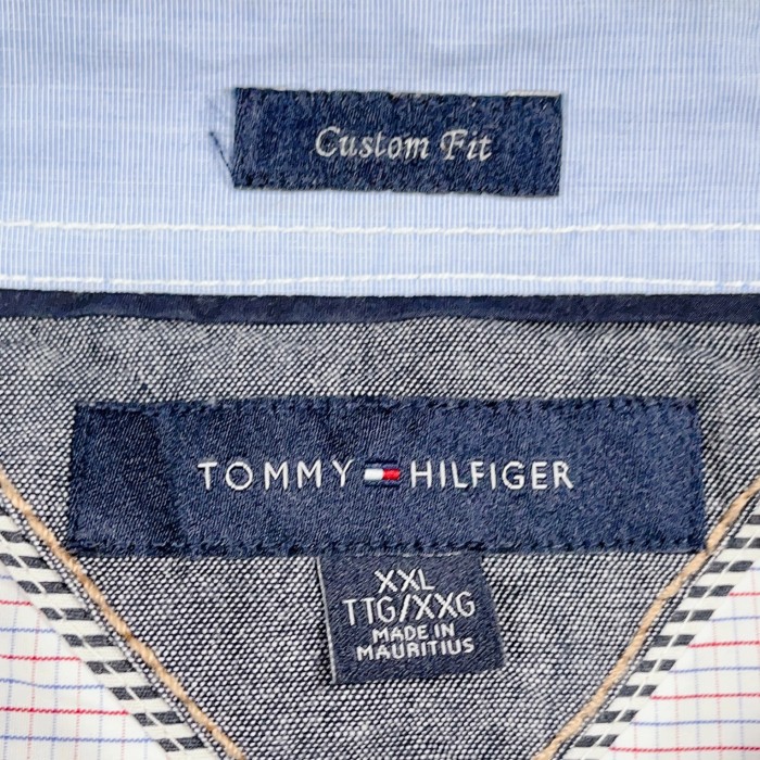 XLsize TOMMY HILFIGER check shirt 24032309 トミーヒルフィガー チェックシャツ 長袖 | Vintage.City 古着屋、古着コーデ情報を発信