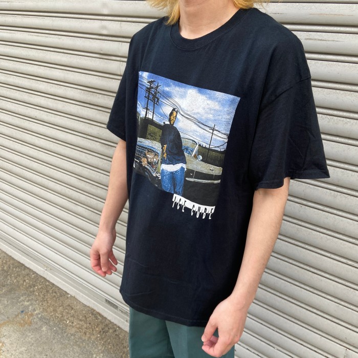 アイスキューブ 半袖 ラップTシャツ ブラック メンズ2XL keiga.co.id