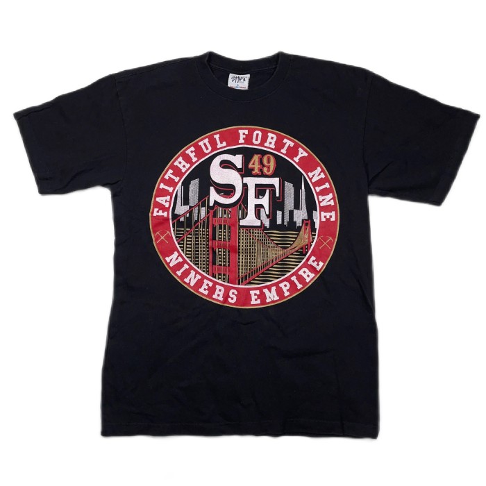 Lsize San Francisco 49ers team Tee 49 24040803 サンフランシスコ Tシャツ | Vintage.City 빈티지숍, 빈티지 코디 정보