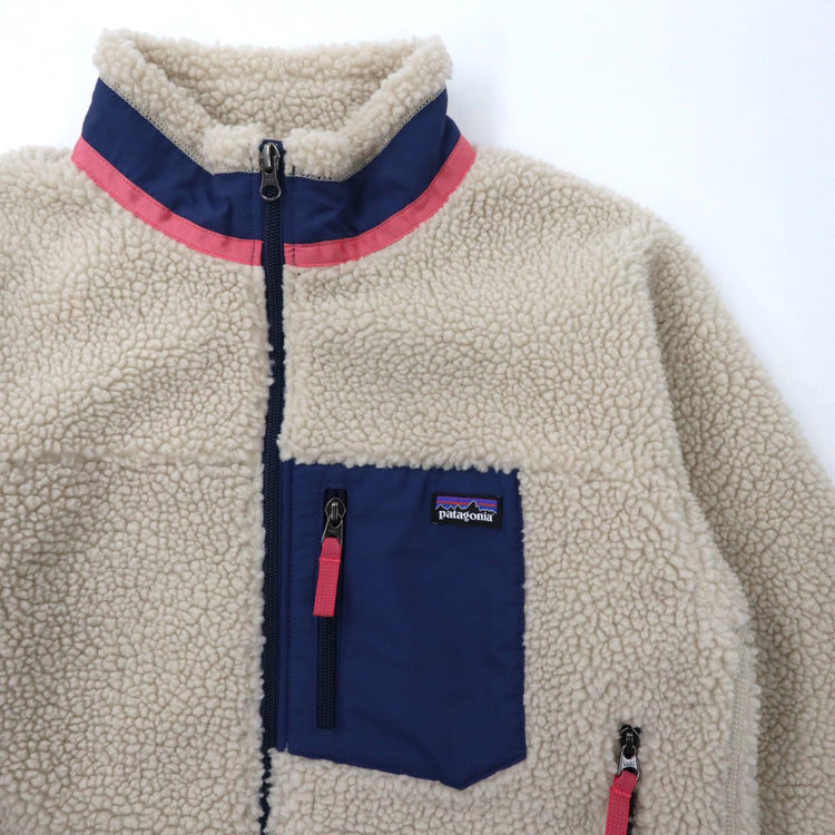 patagonia レトロX フリースジャケット M ホワイト ポリエステル 65625FA19 | Vintage.City