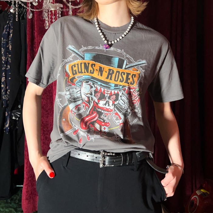 GUNS N ROSES ピエロデザイン バンドTシャツ | Vintage.City