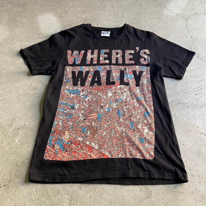 [ワンウォッシュ]US輸入 90s ウォーリーを探せ Tシャツメンズ