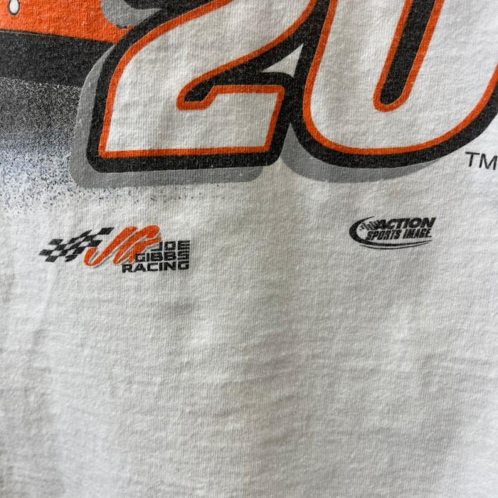 90s USA製 レーシング系 ナスカー 半袖Tシャツ プリント チェイス