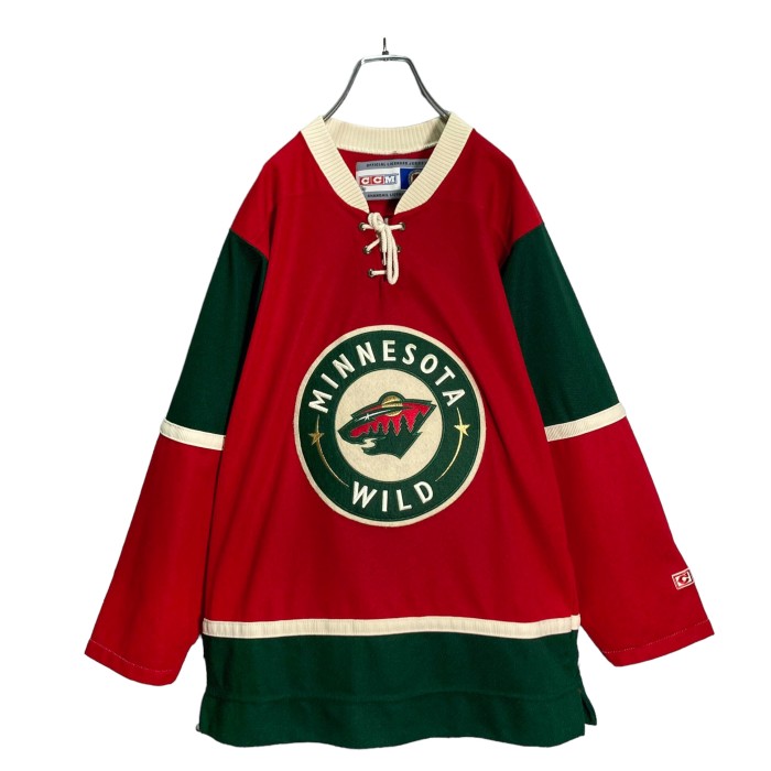 CCM 90-00s NHL MINNESOTA WILD hockey shirt | Vintage.City 古着屋、古着コーデ情報を発信