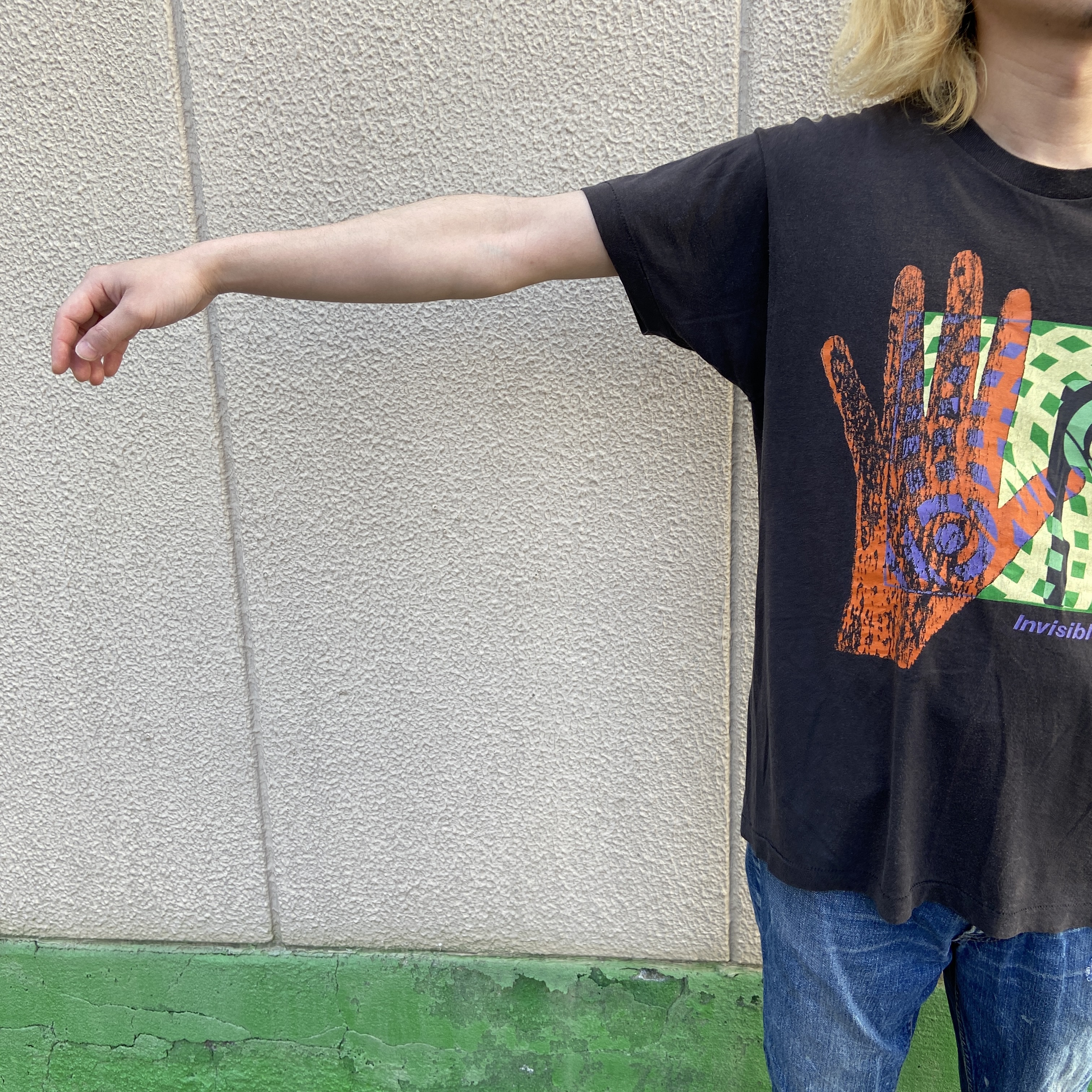 80s USA製 GENESIS ジェネシス バンドTシャツ ツアーT 黒 XL | Vintage.City