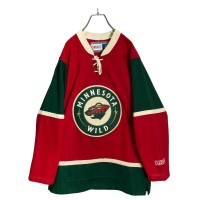 CCM 90-00s NHL MINNESOTA WILD hockey shirt | Vintage.City 빈티지숍, 빈티지 코디 정보