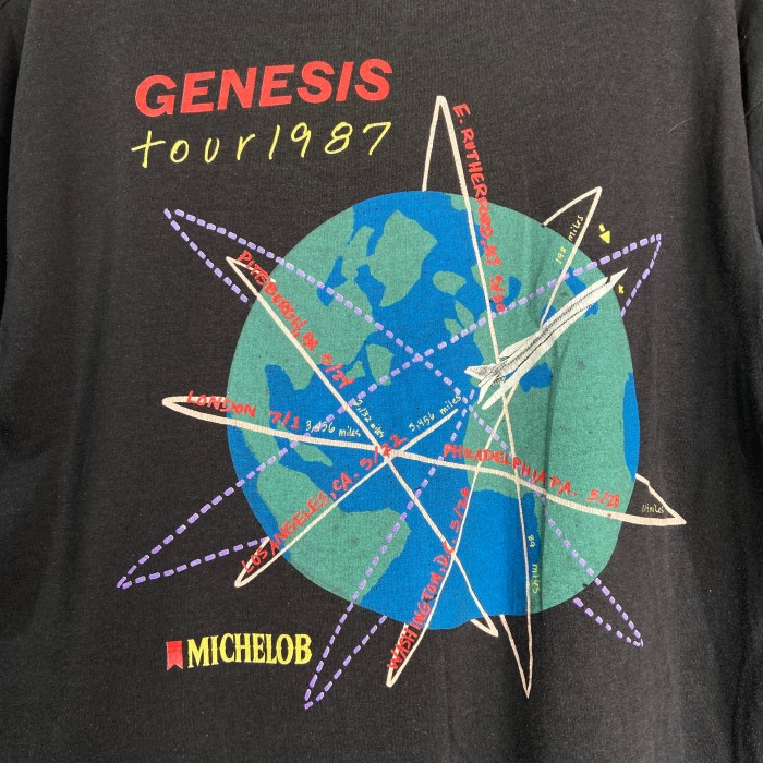 80s GENESIS Tシャツ USA製 ヴィンテージ