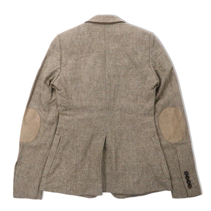 PAUW AMSTERDAM 2Bテーラードジャケット M グレー ウール エルボーパッチ ポルトガル製 | Vintage.City 古着屋、古着コーデ情報を発信