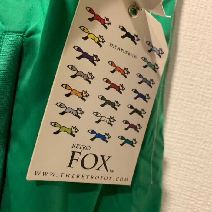 新品 RETRO FOX/スイングトップ/ブルゾン/ジャケット/フォックス