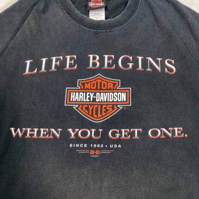 ハーレーダビッドソン HarleyDavidson Tシャツ 黒 | Vintage.City 古着屋、古着コーデ情報を発信