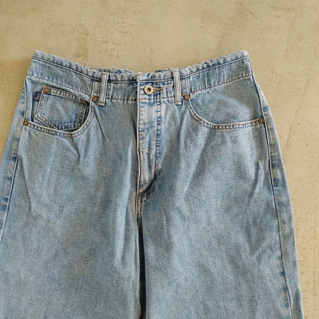 guess baggy-fit jeans made in usa
