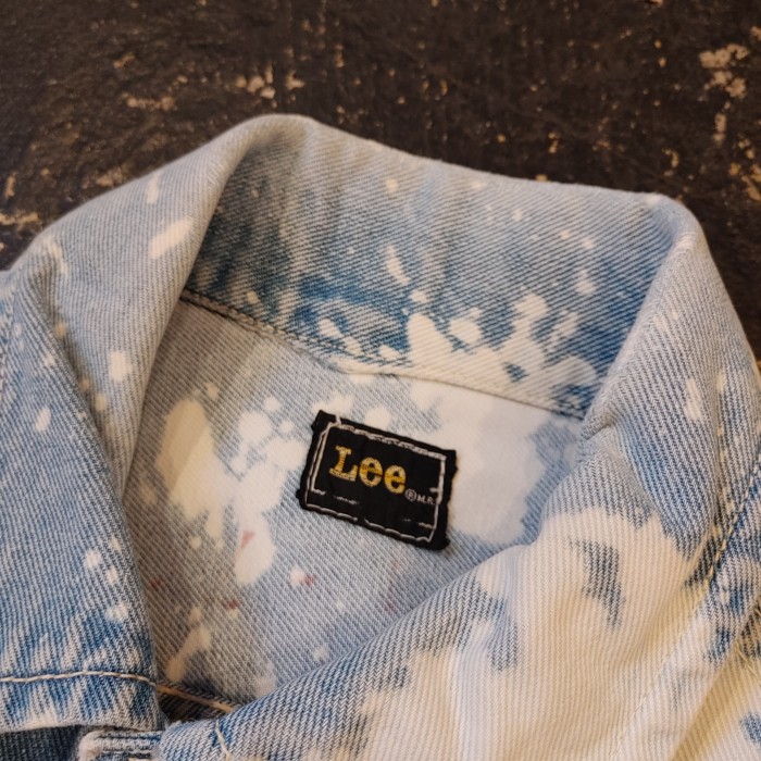 Lee 101J bleech denim jacket | Vintage.City 빈티지숍, 빈티지 코디 정보