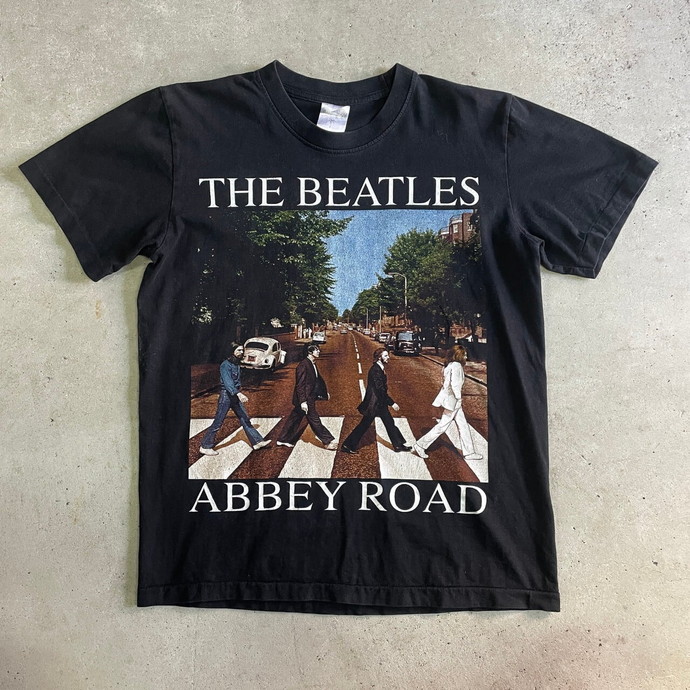 THE BEATLES ビートルズ Abbey Road アビイ・ロード 両面プリントT ...
