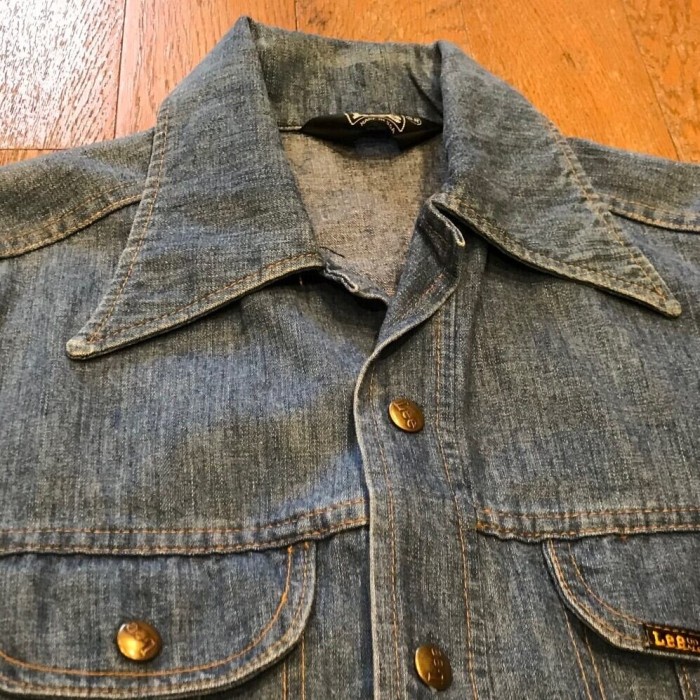 70年代製 Lee デニム シャツジャケット | Vintage.City 古着屋、古着コーデ情報を発信