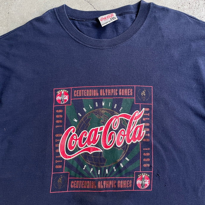 ビッグサイズ USA製 90年代 Coca-Cola コカコーラ オリンピック 企業 