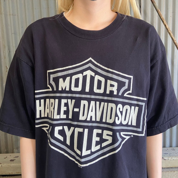 USA製 00年代 Harley-Davidson ハーレーダビッドソン 両面プリント T 