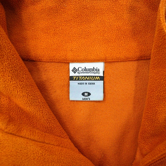 Columbia フリースジャケット M オレンジ TITANIUM サマーレイクフルジップ PM6768 | Vintage.City 빈티지숍, 빈티지 코디 정보