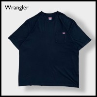 【Wrangler】ワンポイント ロゴ ポケットTシャツ ポケT WORKWEAR 3X-LARGE ビッグシルエット ゆるダボ ブラック ラングラー US古着 | Vintage.City 古着屋、古着コーデ情報を発信