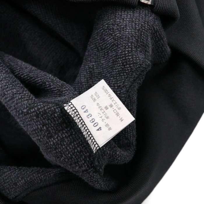 Champion トラックジャケット O ブラック ワンポイントロゴ刺繍 90年代 日本製 未使用品 | Vintage.City 古着屋、古着コーデ情報を発信