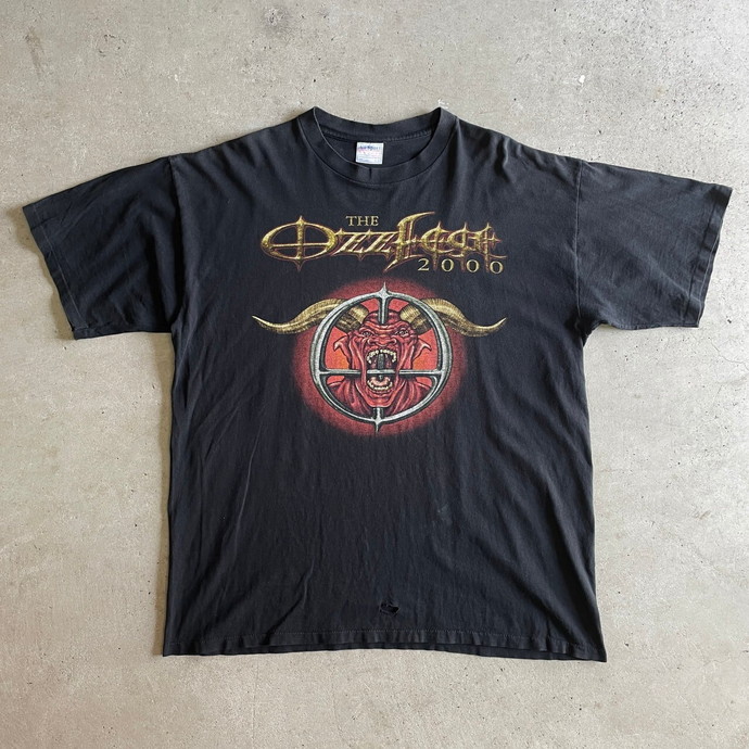 00年代 OZZFEST 2000 オズフェス 両面プリント バンドTシャツ メンズXL