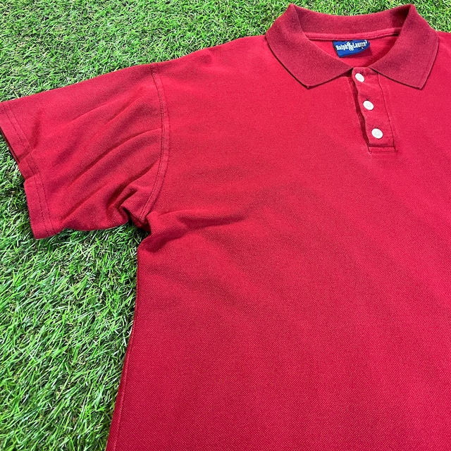 80s POLO Ralph Lauren Red Polo Shirt / Made In USA Vintage ...