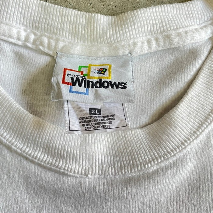 00年代 USA製 Microsoft Windows2000 IT企業ロゴ アドバタイジングTシャツ メンズXL | Vintage.City 빈티지숍, 빈티지 코디 정보
