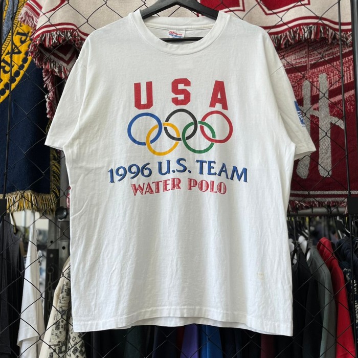 90s オリンピック ウォーターポロ 半袖Tシャツ シングルステッチ