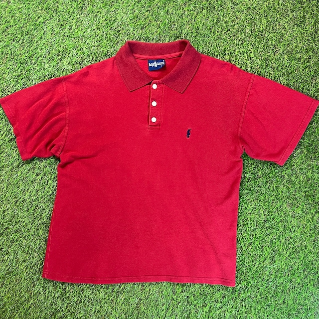 80s POLO Ralph Lauren Red Polo Shirt / Made In USA Vintage ...