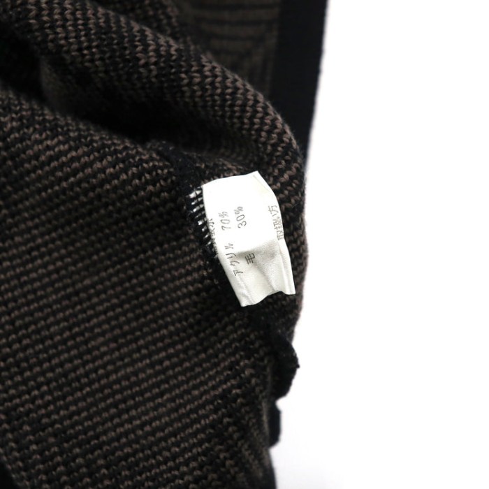 レトロ3Dニット セーター XL ブラック アクリル 総柄 日本製 | Vintage.City 古着屋、古着コーデ情報を発信