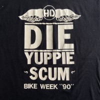 90年代 Harley-Davidson ハーレーダビッドソン ツートンカラー BIKE WEEK 1990 ロゴプリント Tシャツ メンズM-L相当 | Vintage.City 빈티지숍, 빈티지 코디 정보