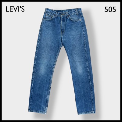 LEVI'S】USA製 メキシコ生産 505 デニム ジーンズ ジーパン W32 L32 