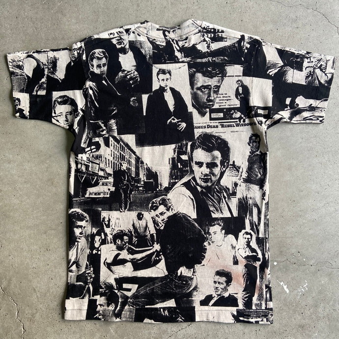 90年代 James Dean ジェームズ ディーン フォトプリントTシャツ 