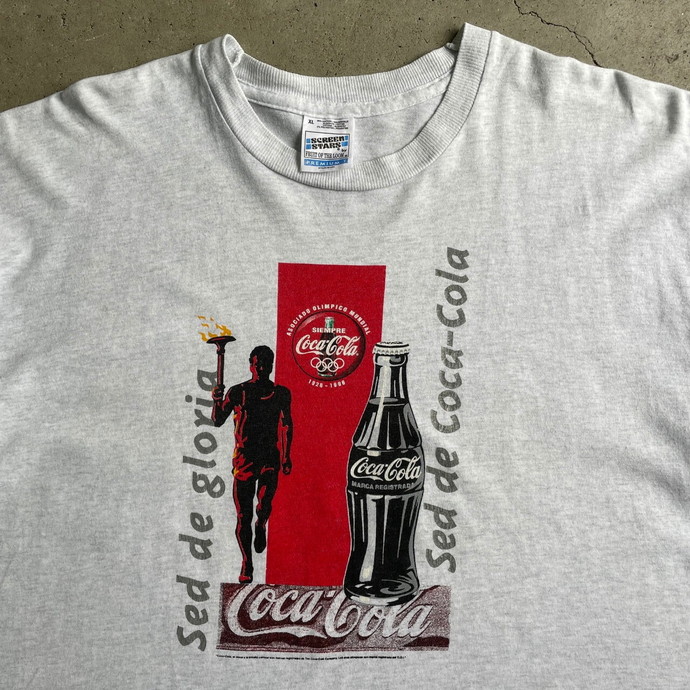 アイルランド製 90年代 Coca-Cola コカコーラ オリンピック 企業ロゴ