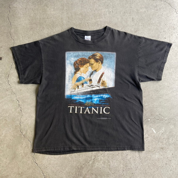 90年代 TITANIC タイタニック 映画 ムービーTシャツ メンズXL
