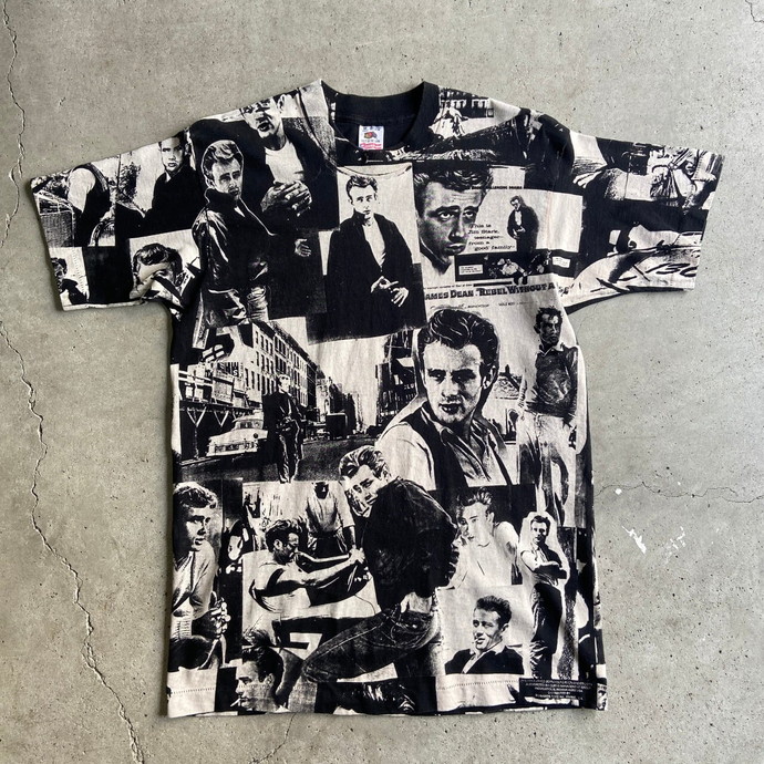 90年代 James Dean ジェームズ ディーン フォトプリントTシャツ 