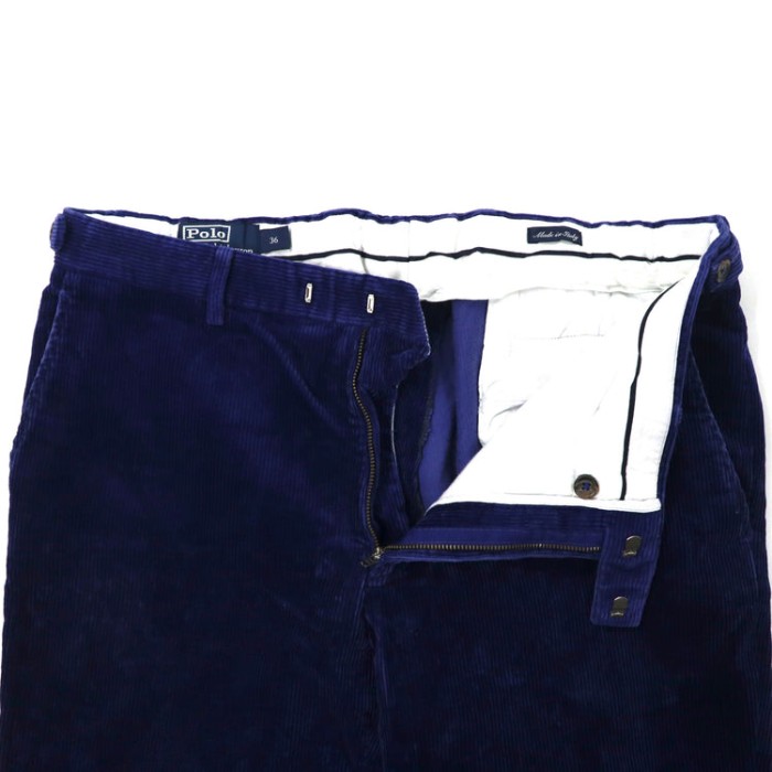 イタリア製 Polo by Ralph Lauren コーデュロイパンツ 36 ブルー | Vintage.City 古着屋、古着コーデ情報を発信