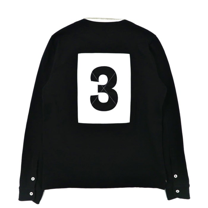 RALPH LAUREN ラガーシャツ XL ブラック コットン ロゴ刺繍 ナンバリング | Vintage.City 빈티지숍, 빈티지 코디 정보