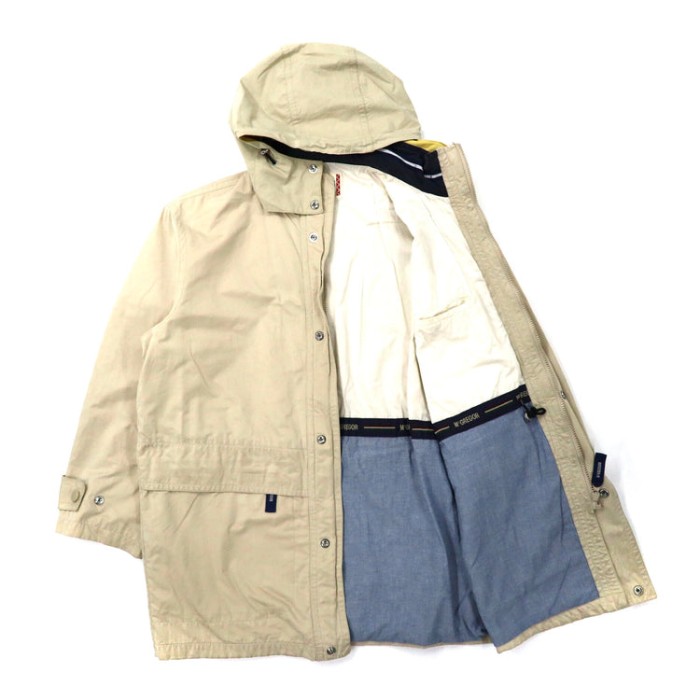 McGREGOR セーリングジャケット M ベージュ ポリエステル ドローコード フード着脱式 90年代 | Vintage.City 古着屋、古着コーデ情報を発信