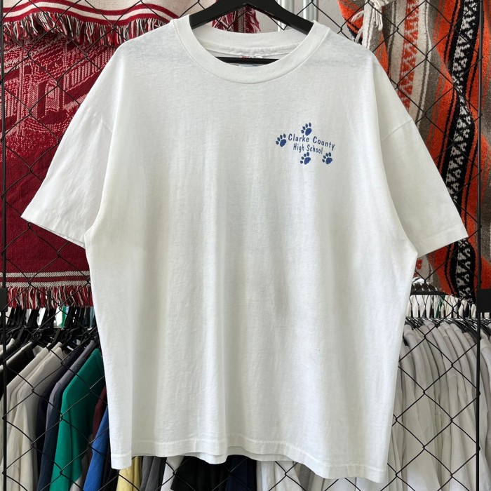 90s USA製 アニマル系 半袖Tシャツ シングルステッチ プリントデザイン