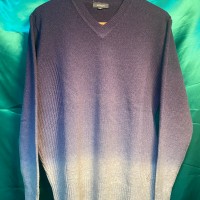 V Neck Gradation Sweater | Vintage.City ヴィンテージ 古着