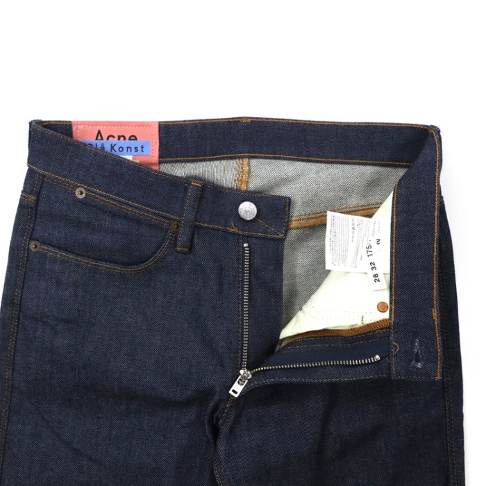 ACNE STUDIOS Bla Konst リジッドデニムパンツ 28 ブルー MAX INDIGO