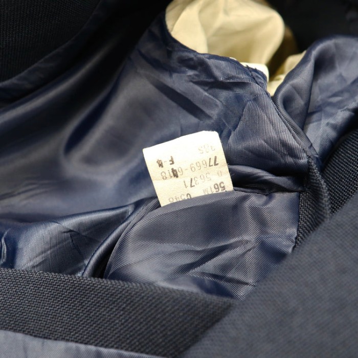 Levi's Action Suit 2Bテーラードジャケット L ネイビー ウール STA-PREST スタプレ 80年代 80s | Vintage.City 古着屋、古着コーデ情報を発信