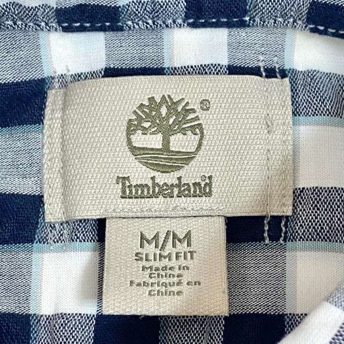 ティンバーランド　Timberland　メンズ　半袖シャツ　スリムフィット　チェック柄 | Vintage.City 古着屋、古着コーデ情報を発信