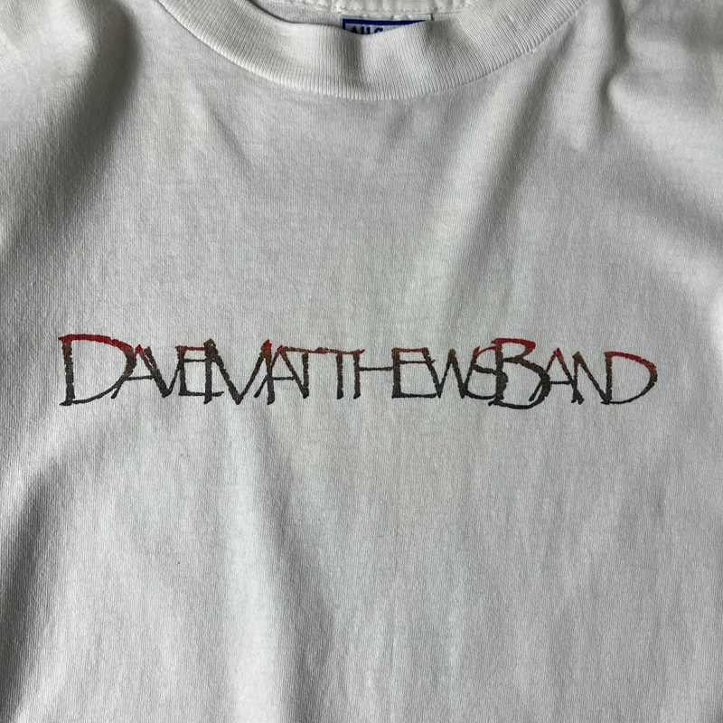 90s USA製 Dave Matthews Band 両面 プリント 半袖 Tシャツ XL / 90