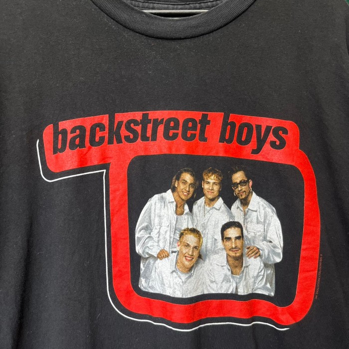 90s USA製 バックストリートボーイズ バンド系 ツアーTシャツ 半袖 ...
